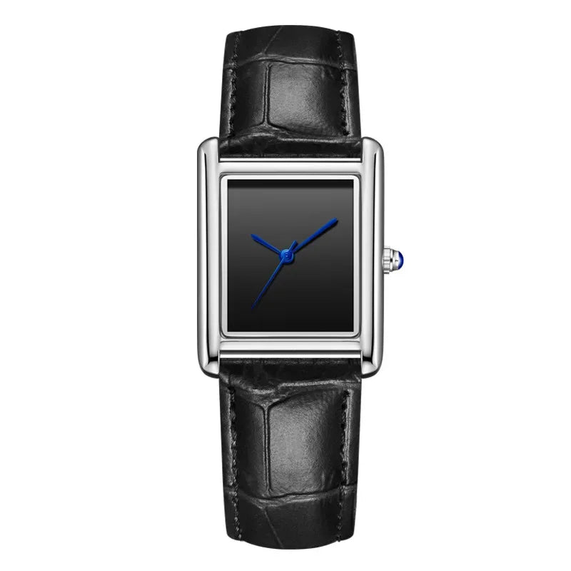 Luxury Couple's Watch Set for Women & Men | Elegant Leather Strap Quartz Wristwatch | Waterproof Iced Out Watch Style | 2026 New Fashion Gift | Caratix - CaratixJewelry